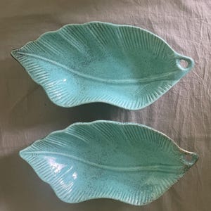 California pottery turquoise serving dish - Etsy 日本