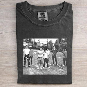 Comfort Colors Sandlot Legends Never Die-skjorta, baseboll-T-shirt, basebolllag-T-shirt