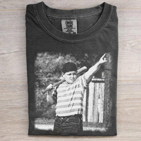 Maglietta Comfort Colors Vintage The Sandlot, T-shirt da baseball Legends Never Die, T-shirt da baseball retrò anni '90