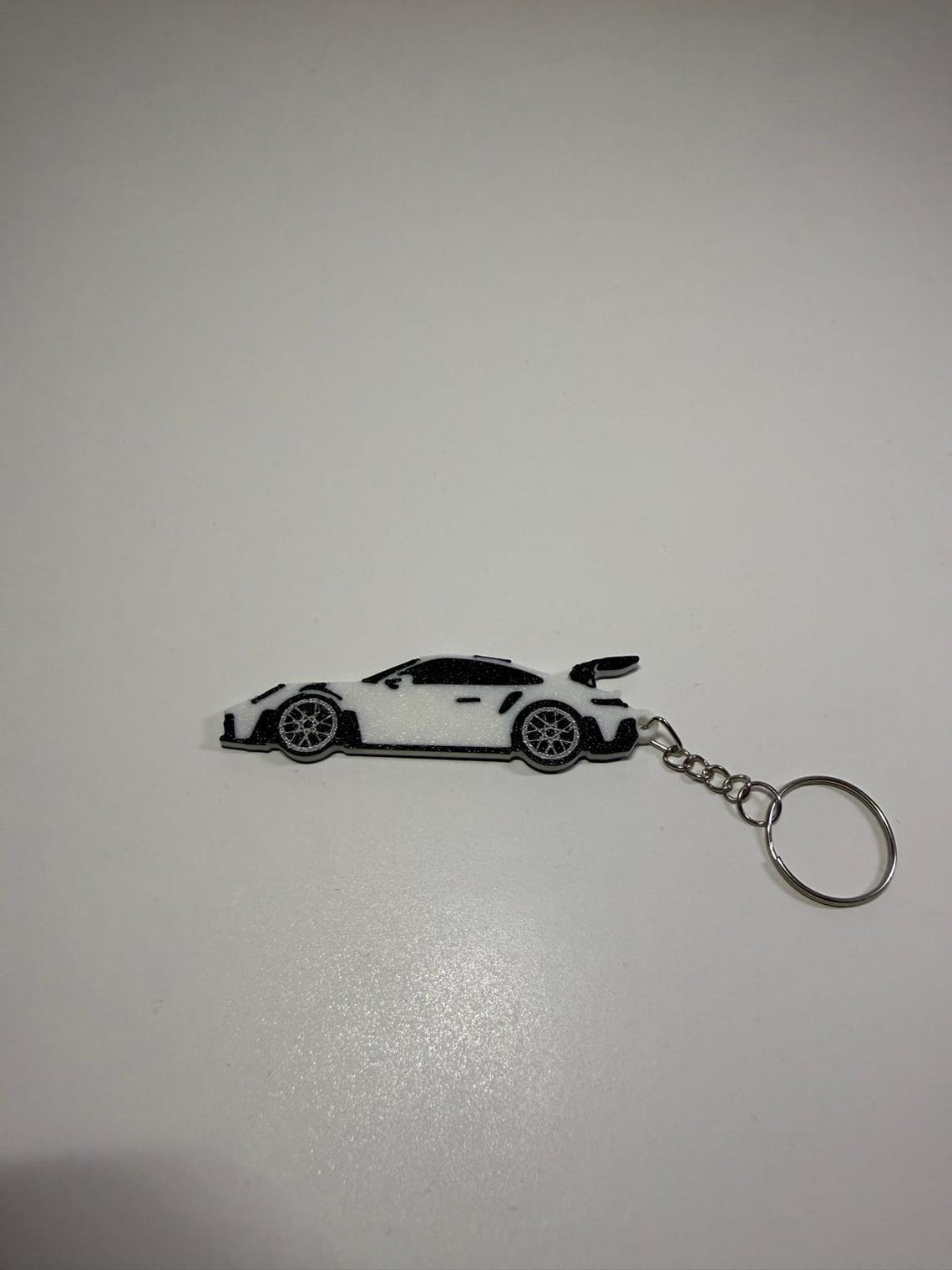 Porsche 911 GT3 RS Keychain 3D Printed | Wireframe - Etsy