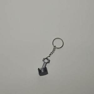 Llavero de pistón / Regalo para amantes de los motores / Llavero para entusiastas de los coches / Llavero mecánico / Accesorio automotriz impreso en 3D
