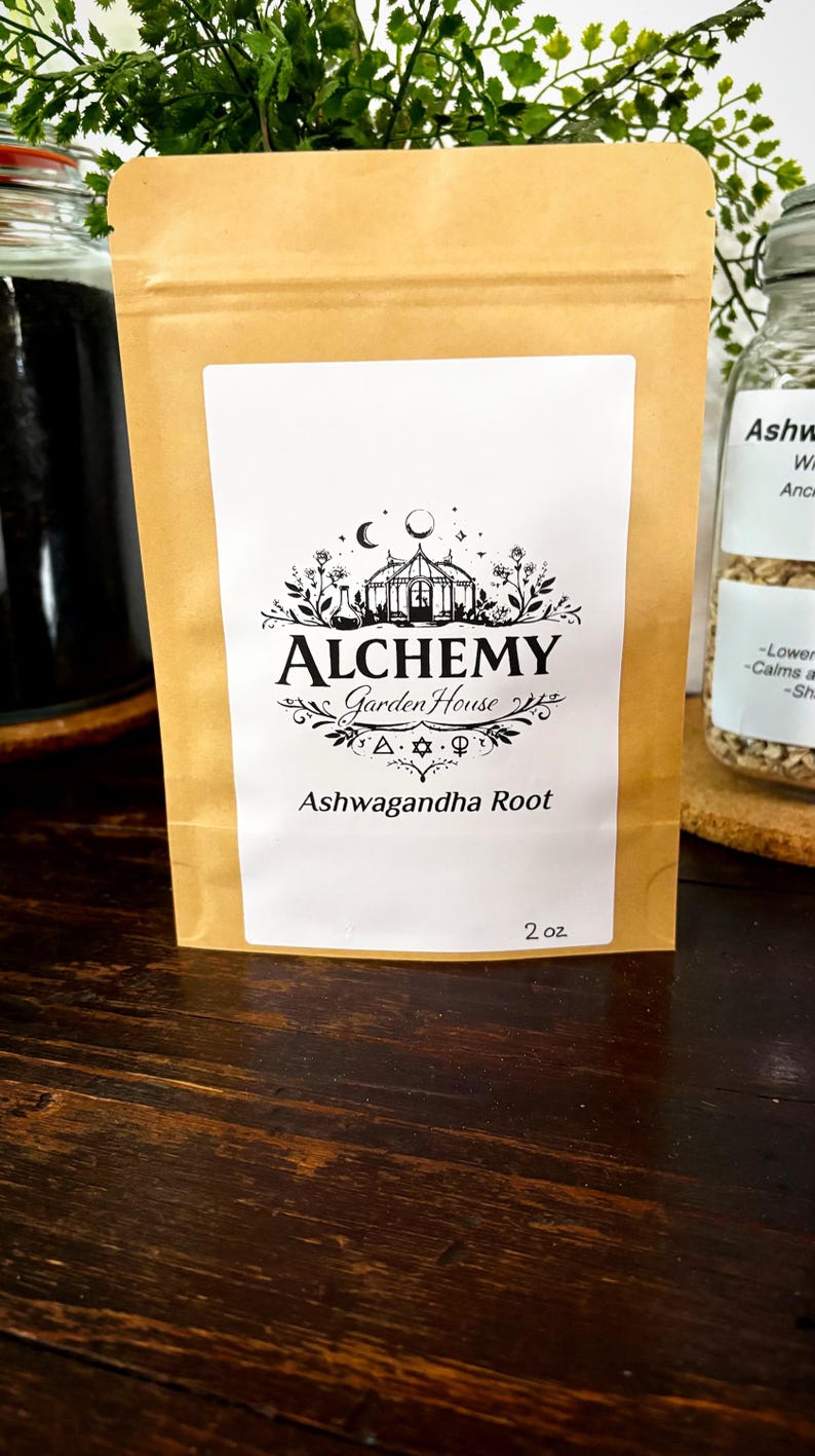 Organic Ashwagandha Root - Cut & Sifted, 2 oz image 2