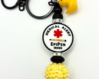EpiPen Medical Alert Keychain
