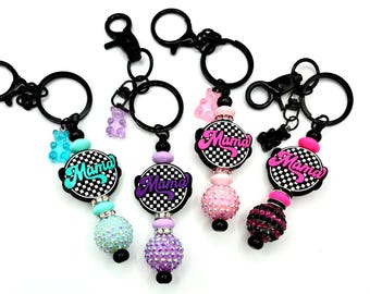 Sparkly Mama Keychains