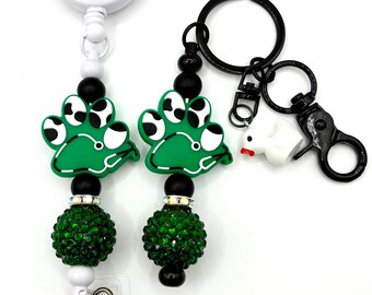 Vet/Vet Tech Keychain&Badge Reel Gift Set