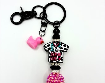 Scrub Life Keychain