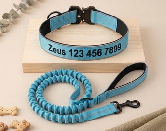 Personalized Dog Collar with Name & Phone Number, Custom Pet Collar, Adjustable Puppy Collar, Personalized Dog Gift