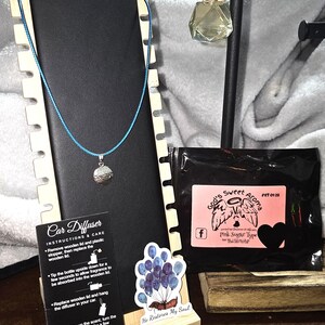 Difusor colgante para coche tipo azúcar rosa