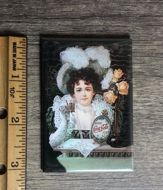 ヴィンテージ広告冷蔵庫マグネット コカコーラ - Etsy 日本