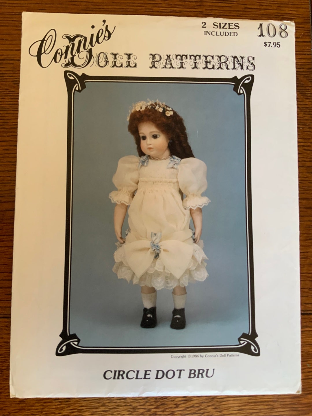 アンティークドールのコットンドレス Antique Rococo Bouquet Doll OP by Victorian Maiden