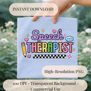 Logopedist, png PNGEgg | Schattig SLP-shirtontwerp, grafische spraaktaal patholoog, grappige slp-T-shirts, SLP-afstudeercadeau, sublimatie dtf, dtf png