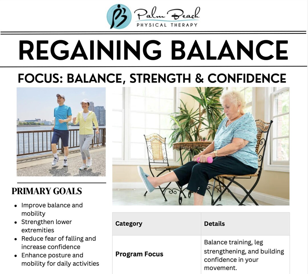 Improve Balance Exercise Program for Seniors, Improve Mobility and ...