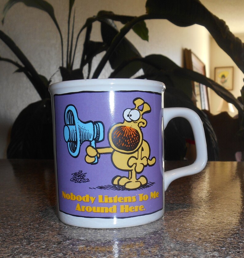 Vintage Enesco Grimmy Mug Coffee Cup Collectible - 