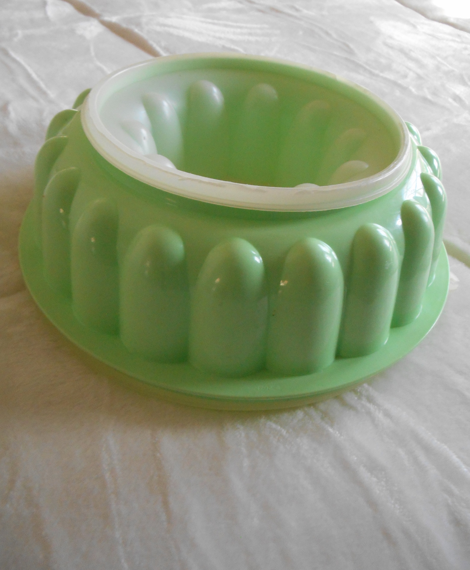 Vintage Tupperware Jello Ring Mold Mint Green 4 piece set Etsy