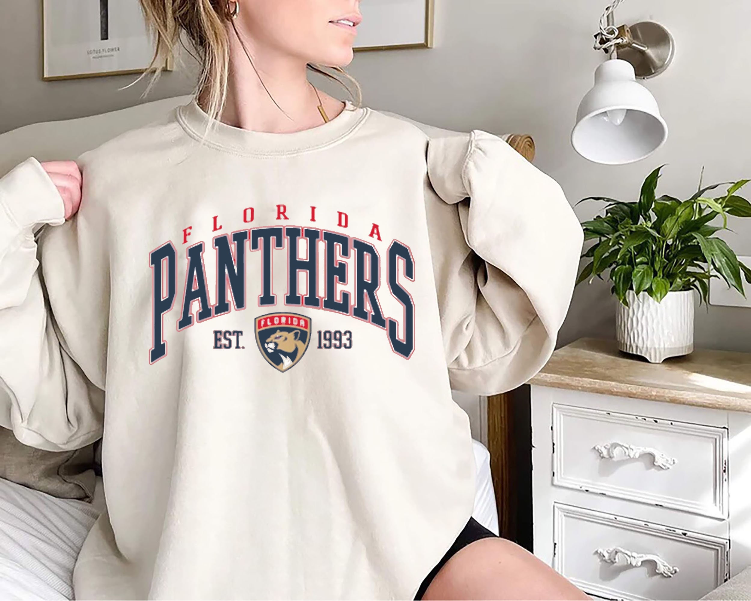 Discover Florida Panthers Sweatshirt, Panthers Sweatshirt, Hockey Sweatshirt, Vintage Sweatshirt