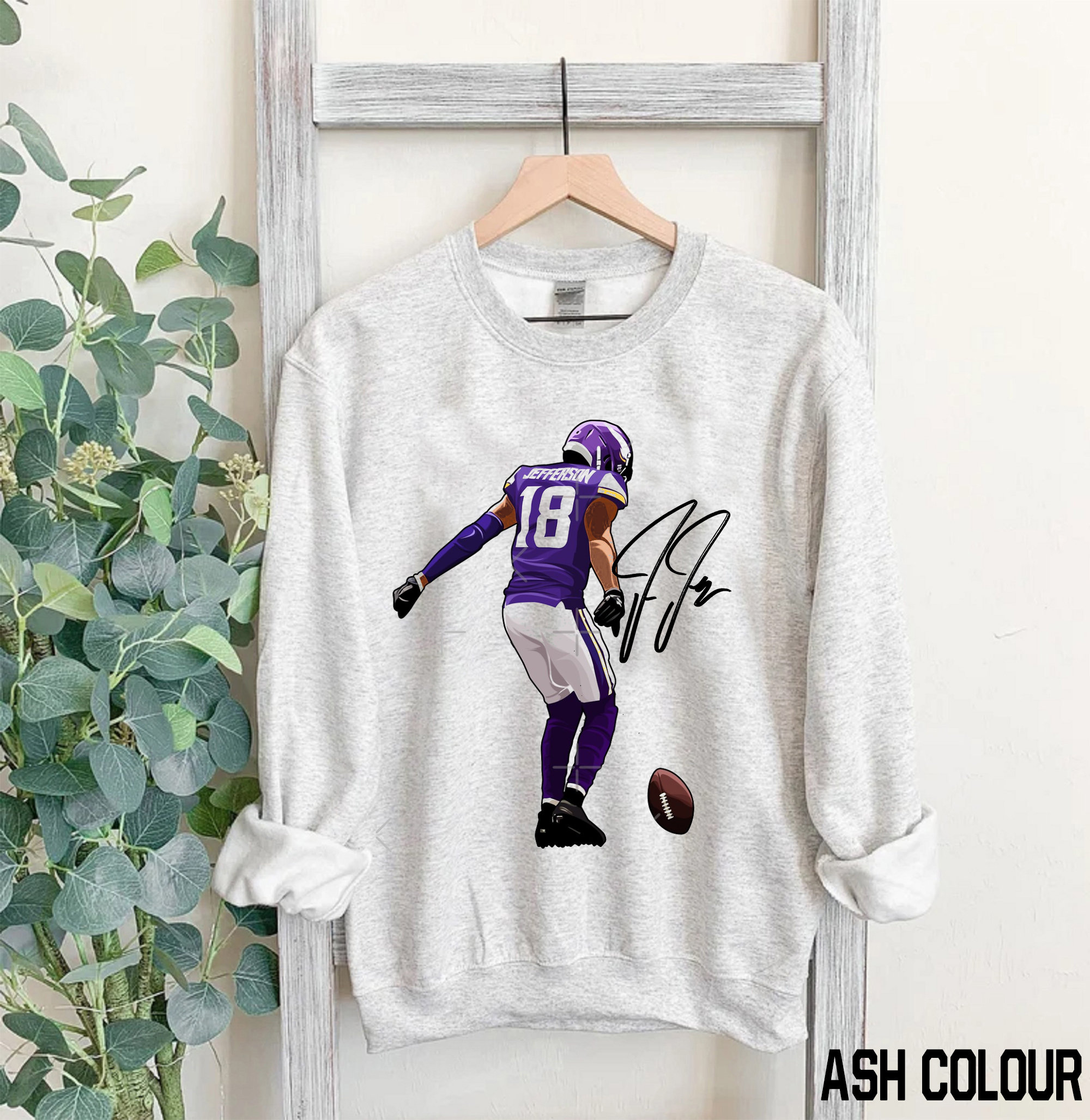 Discover Justin Jefferson Vintage Sweatshirt