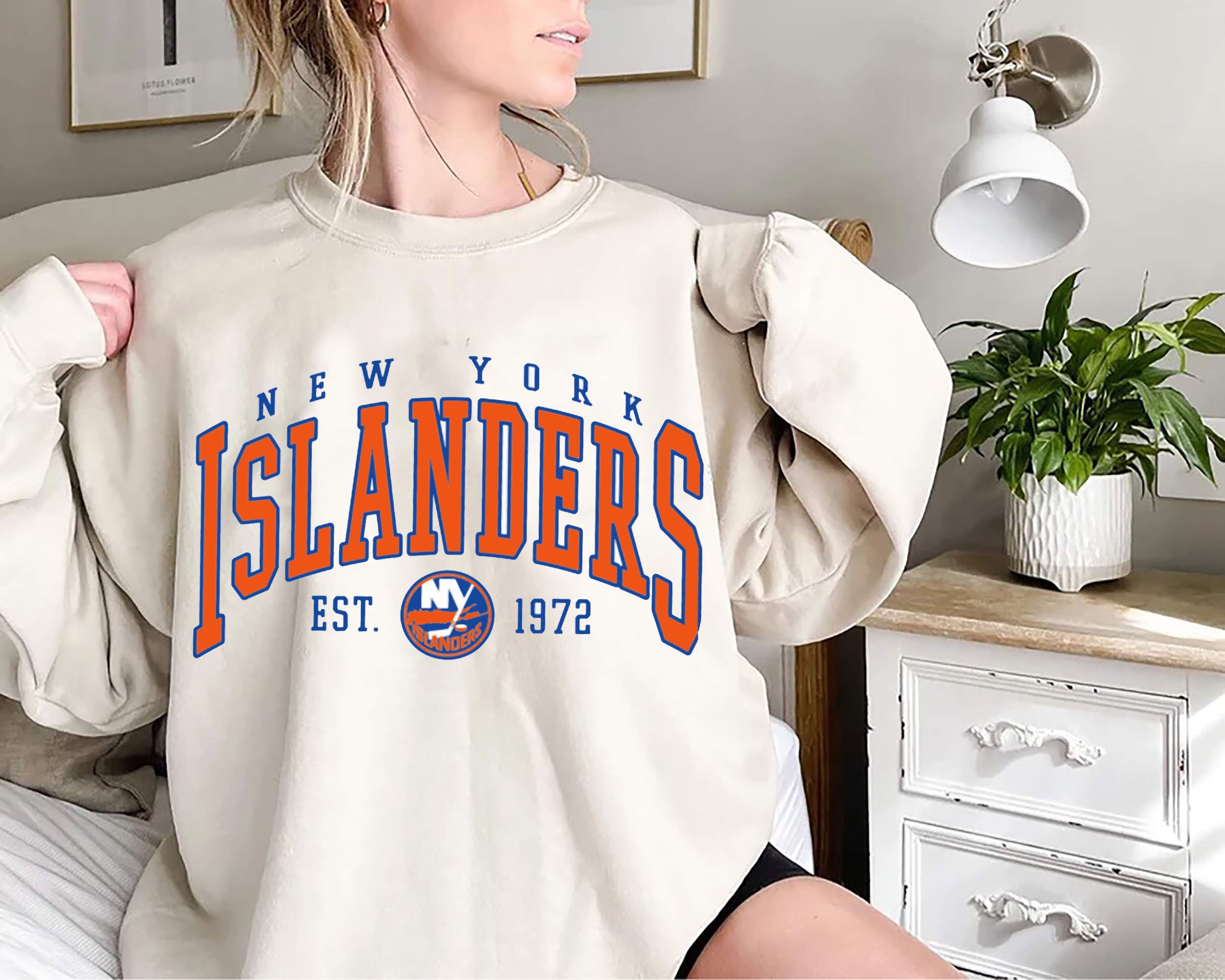 Discover New York Islanders hockey Sweatshirt, Islanders Sweatshirt, Hockey Sweatshirt