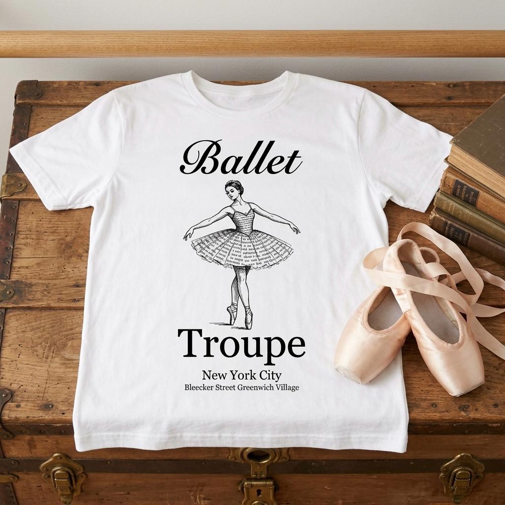 【じゅーし松】NYC Ballet ヴィンテージTシャツ レトロ Nyc Ballet Tshirt - Etsy