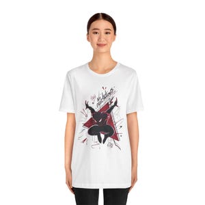 Spider Graffiti Shirt Urban Streetwear Tee Alternative Graphic T Shirt Edgy Art Gift Unisex Casual Top image 12