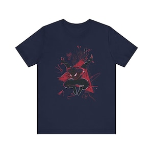 Spider Graffiti Shirt Urban Streetwear Tee Alternative Graphic T Shirt Edgy Art Gift Unisex Casual Top image 10