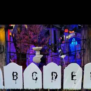 DIY tombstone blank with PVC (also customizable)