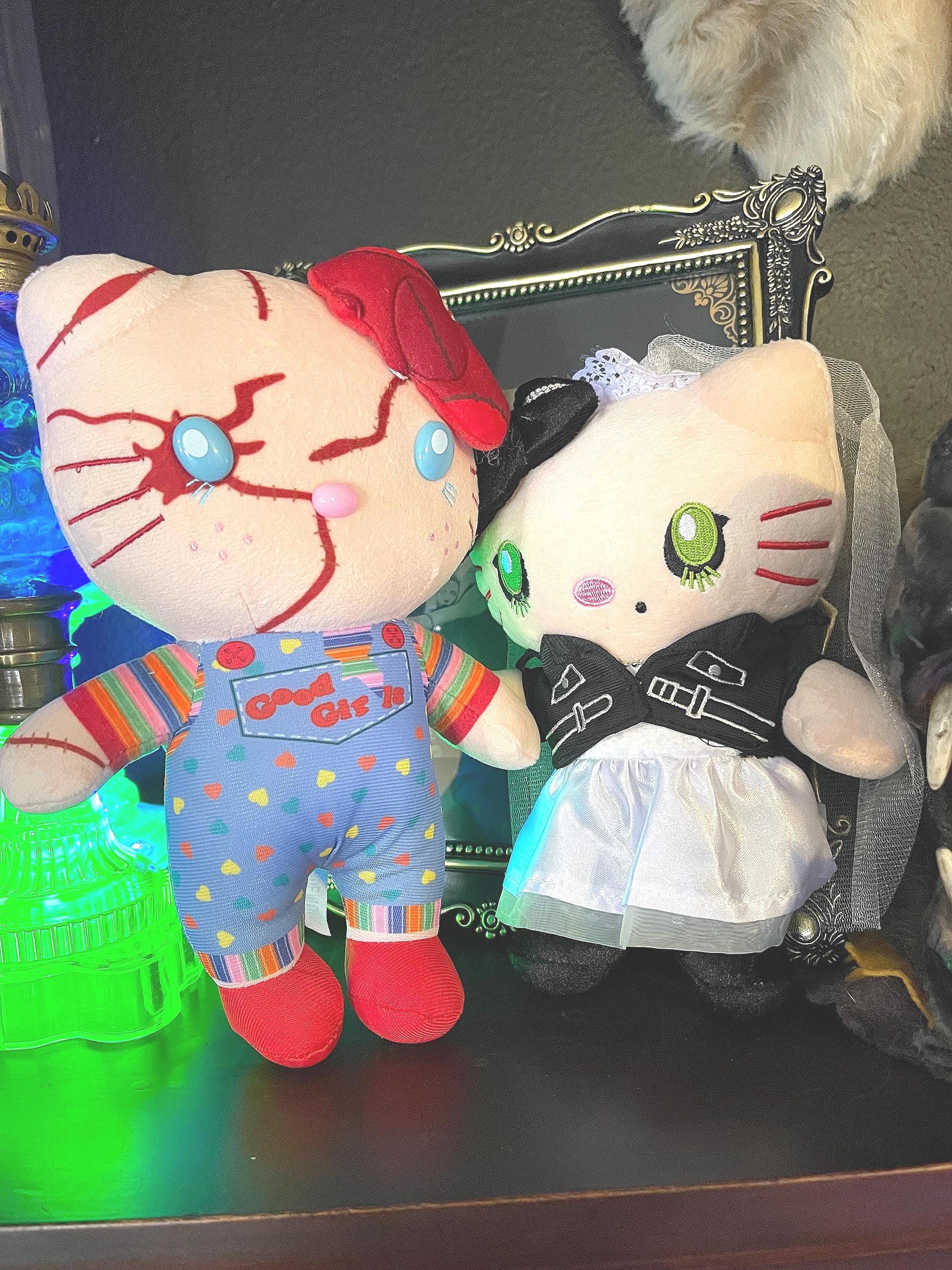 Hello Kitty Chucky & Tiffany Plush - Etsy