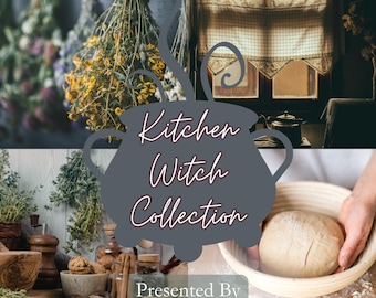 Kitchen Witch Curated Collection | Cottage Kitchen Decor & Herbal Gift Box