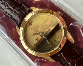 Vintage Disney Cruise line porthole style watch limited release