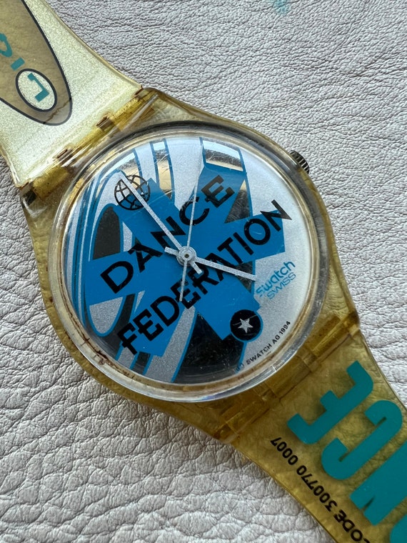 Vintage Swatch watch dance federation 1994 - work… - image 1