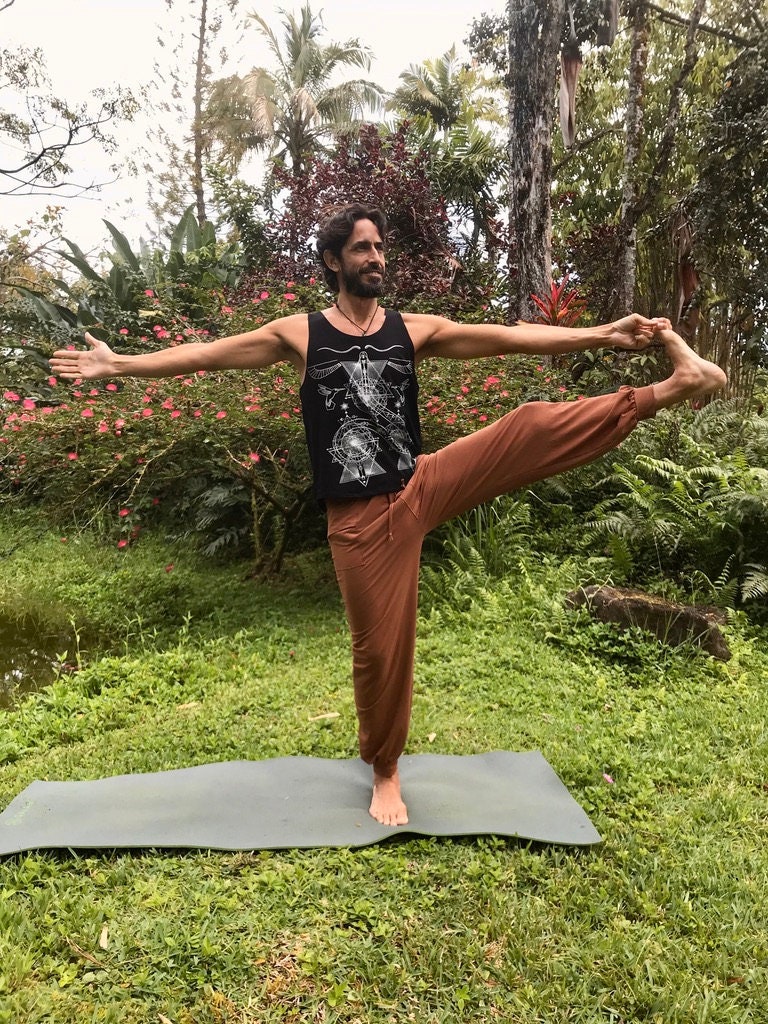 Mens Organic Yoga Pants