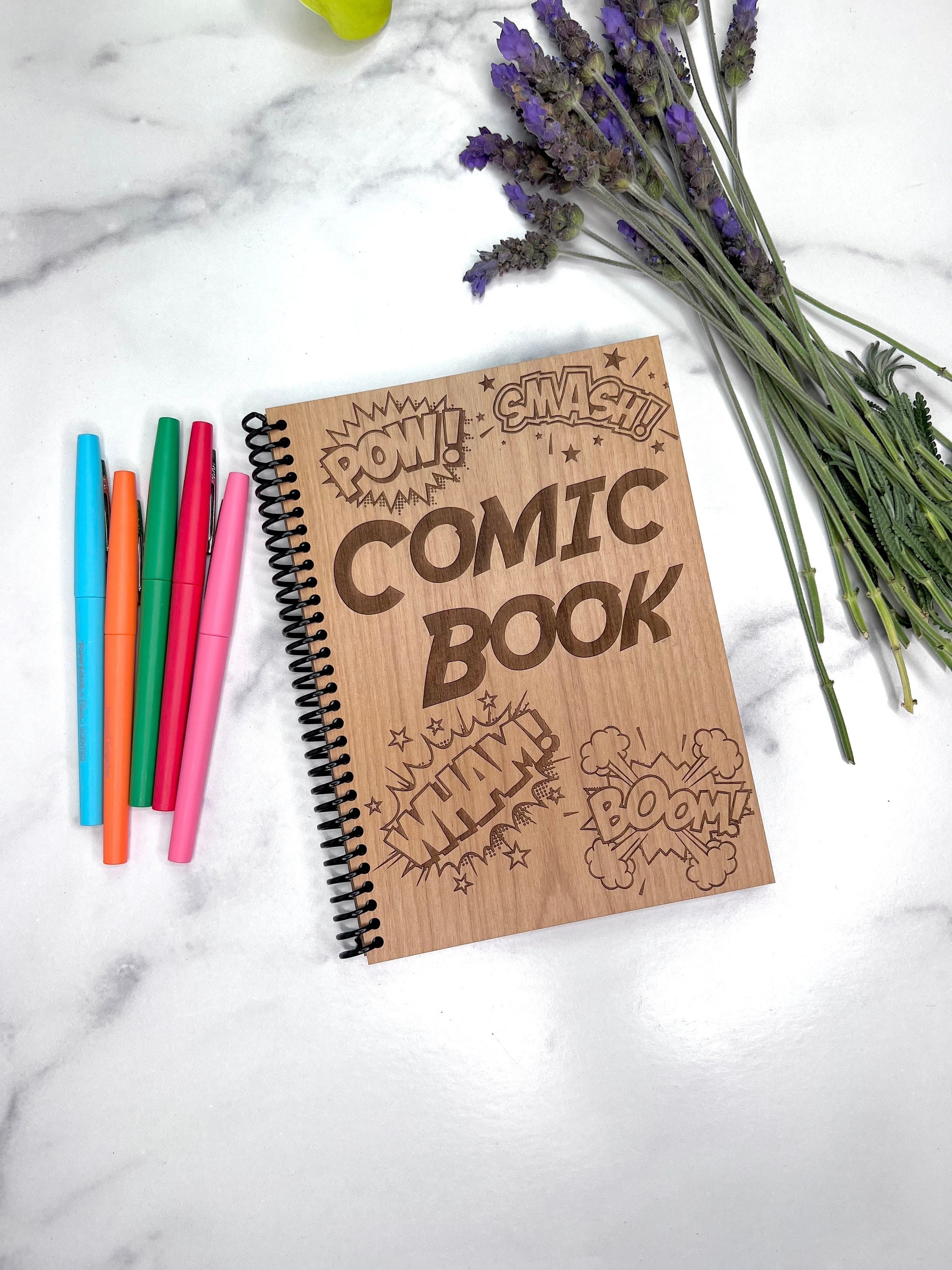 Comic Sketchbook - lay flat design, ready for action!