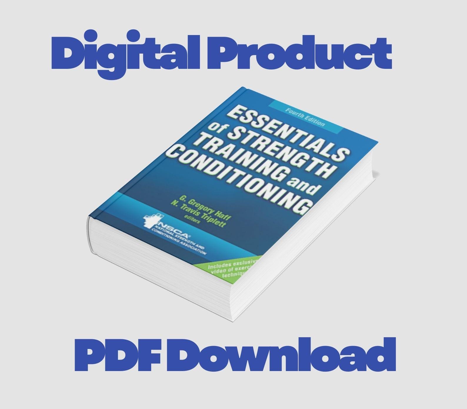 Essentials of Strength Training and Conditioning Fourth Edition - Etsy