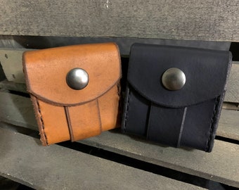 Center Strap (Mini) Leather Belt Pouch