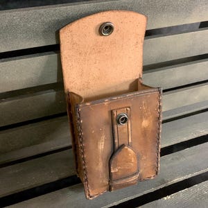 Wasteland Fallout Leather Set of 4 Belt Pouches afbeelding 2