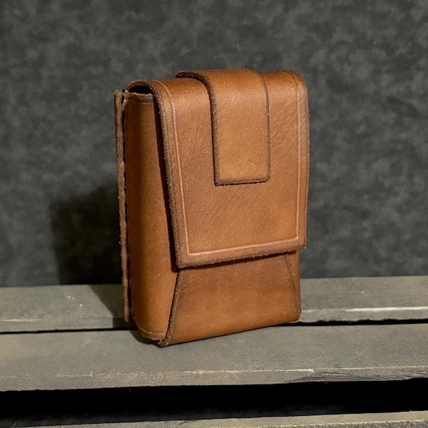 Tactical Leather Belt Pouch