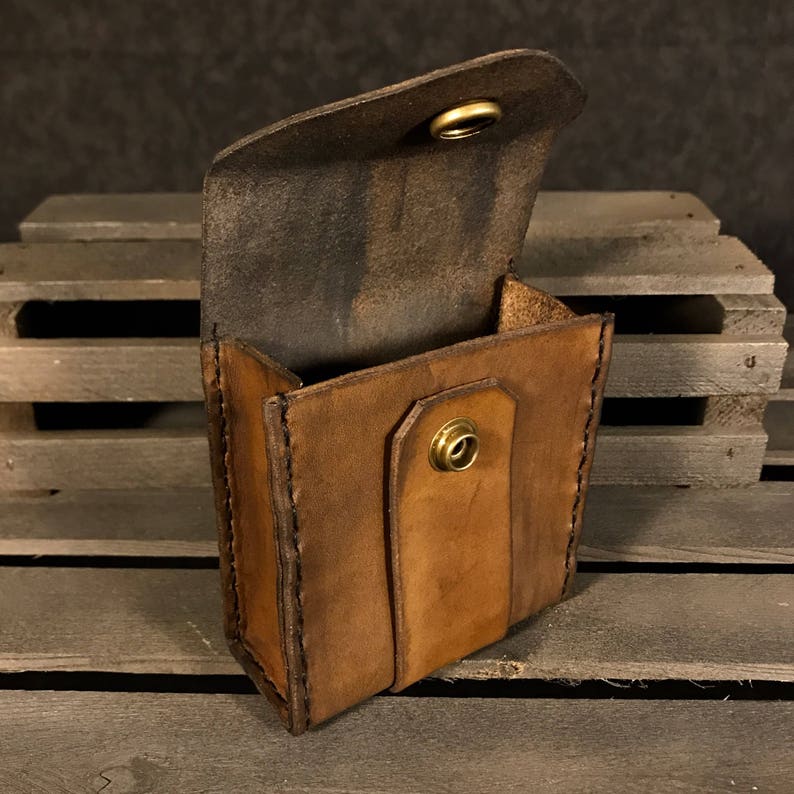 Square Leather Belt Pouch image 6