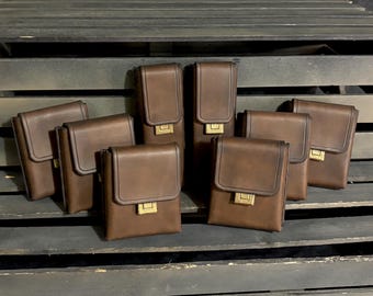 Deadpool & Wolverine Inspired Set of Leather Belt Pouches