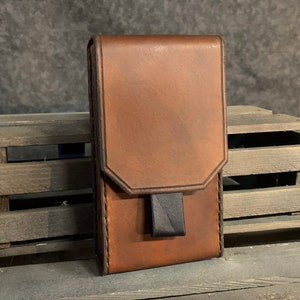 Tabbed Leather Belt Pouch image 8
