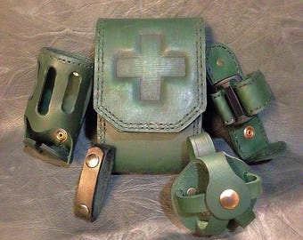 Judge Dredd Inspired Belt Set