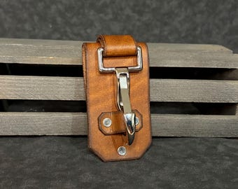Lightsaber (Large) Leather Key Ring Belt Clip