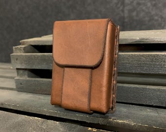 Mandalorian Inspired Leather Ammo Belt Pouch