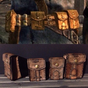 Wasteland Leather 4 Pouch Set