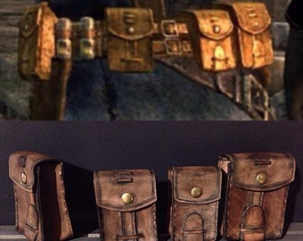 Wasteland Leather 4 Pouch Set