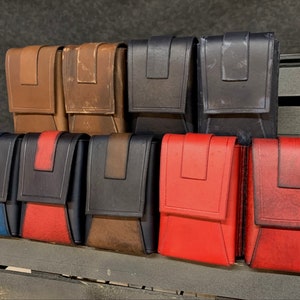 Tactical Leather Belt Pouch