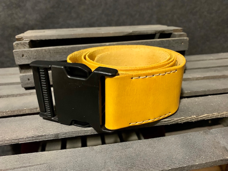 Hush Leather Utility Belt Set Yellow image 6