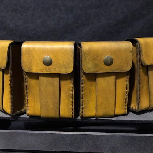 Tactical Leather Belt Pouches Etsy