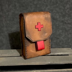 Medic Leather Belt Pouch