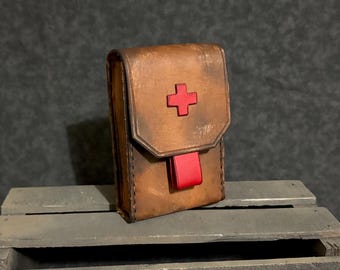 Medic Leather Belt Pouch
