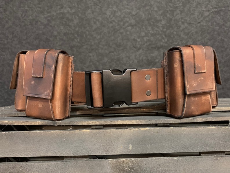 Tactical Leather Belt Pouch image 9