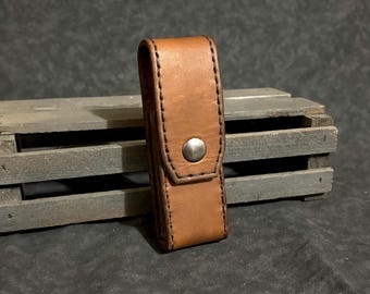 Heavy Duty (Leatherman Super Tool 300) Belt Pouch with Metal Clip